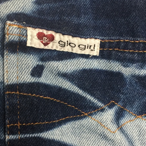 🌺 Glo Girl Denim Blue High-Waisted Shorts 14 - Picture 9 of 15